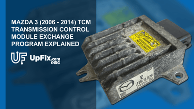Mazda 3 TCM Exchange Service | Moneyback Guaranteed