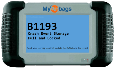 SRS Airbag DTC Code: B1193