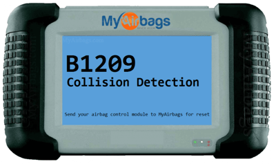 How to fix SRS Airbag Code B1209 Collision Detection