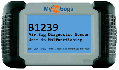 SRS Airbag DTC Code: B1239